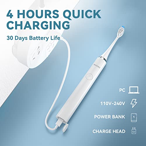Mitimi S2 Electric Toothbrush, Sonic Toothbrush for Adults mitimioral